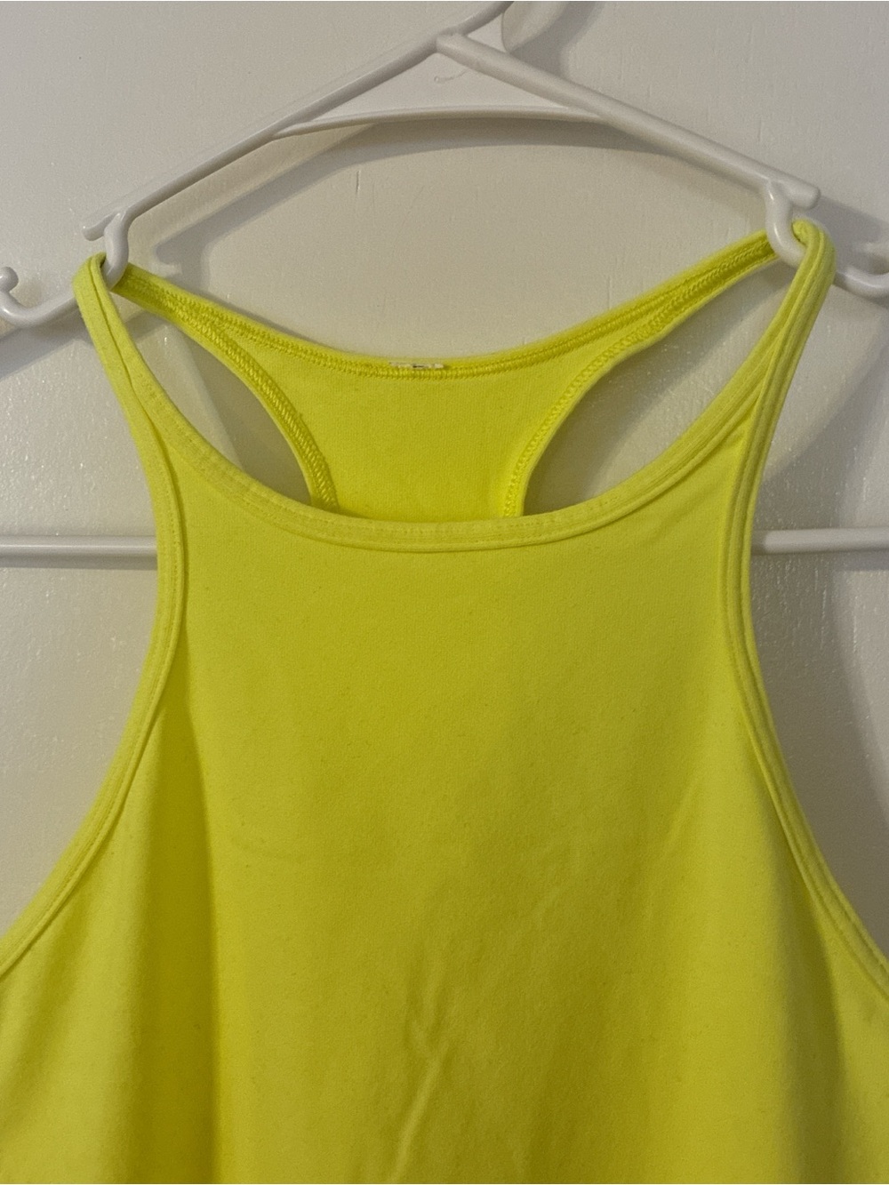 lululemon Neon Yellow Racerback Tank - Picture 2 of 5